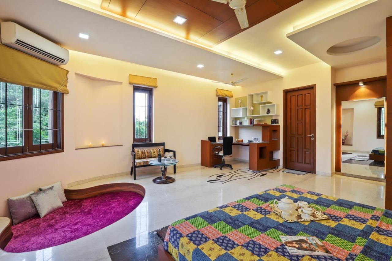 Stayvista'S Prakriti Farms With Outdoor Pool, Complimentary Breakfast And Hi-Tea Udaipur Exterior foto